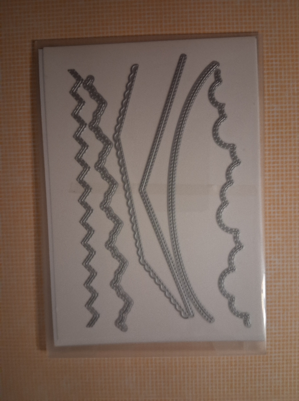 Intricate Metal Border Dies - Scallop, Zigzag & Rope Edges